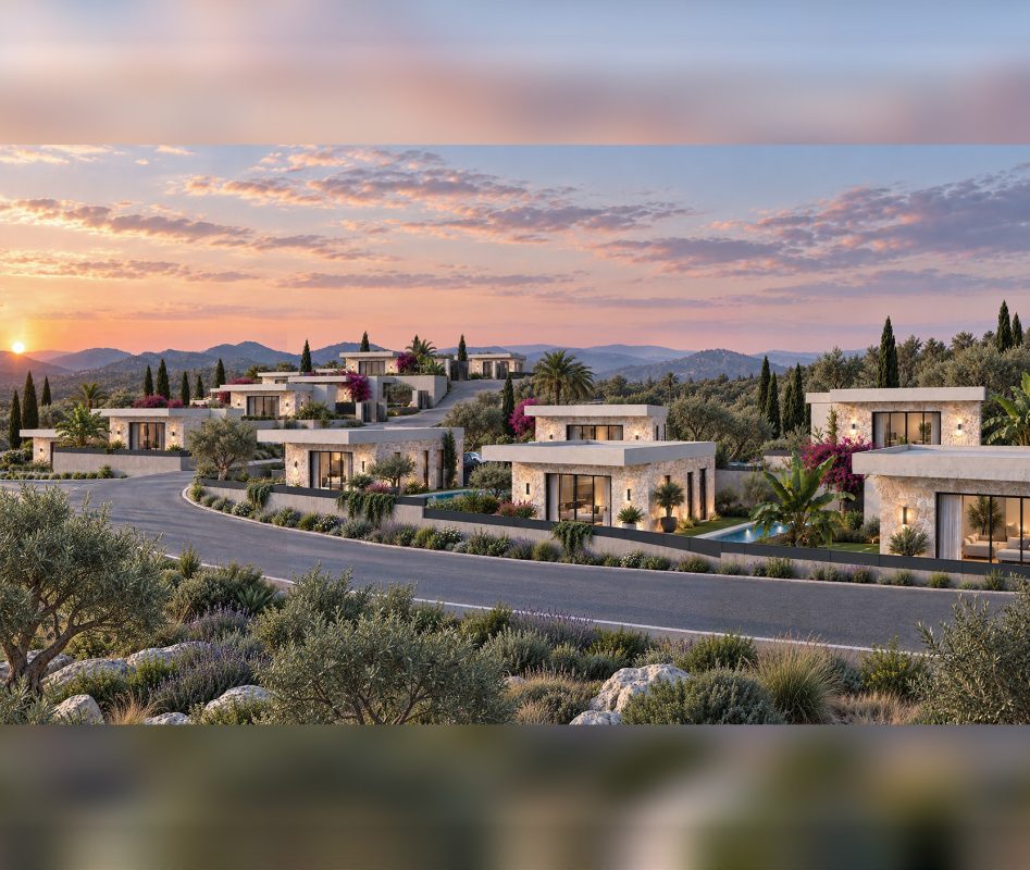 Bodrum Ortakent Villa - 3D görselleştirme kapak