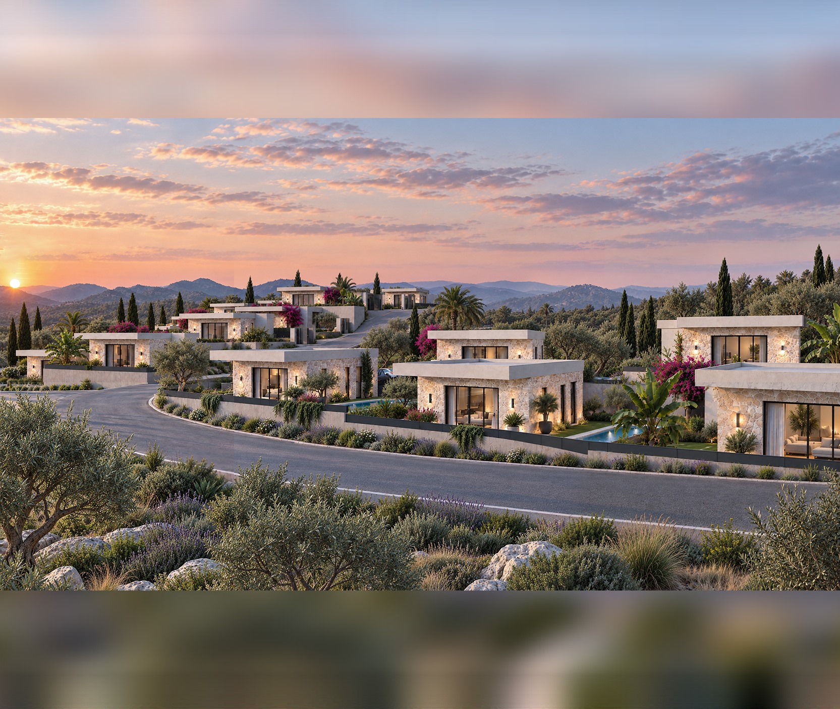 Bodrum Ortakent Villa - 3D görselleştirme kapak
