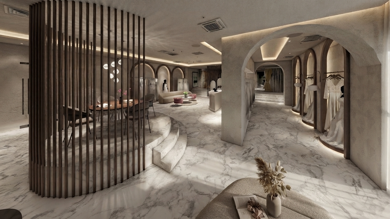 M.Y. Gelinlik Evi - 3D görselleştirme 2